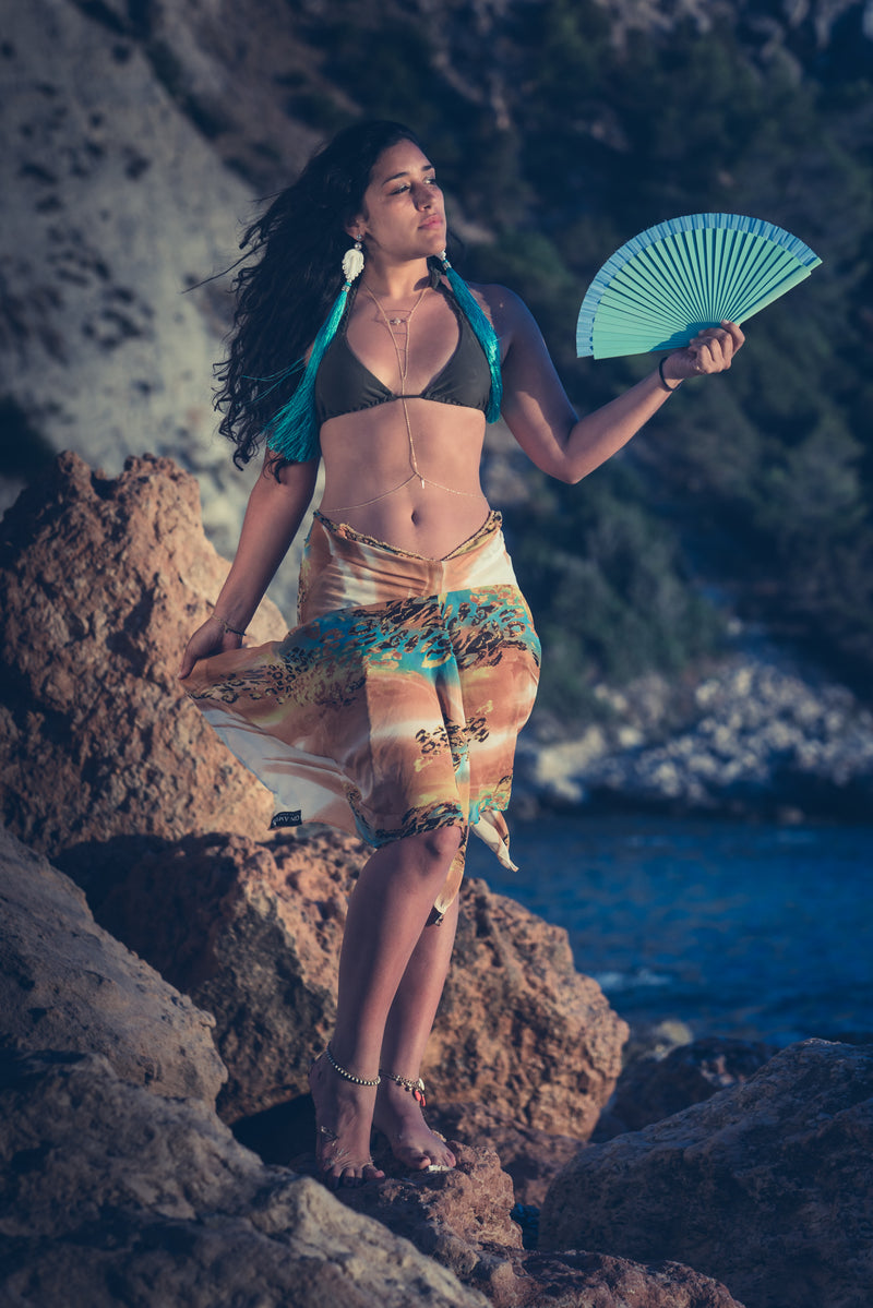 Blending in Nature Transformable Dress- One of a Kind