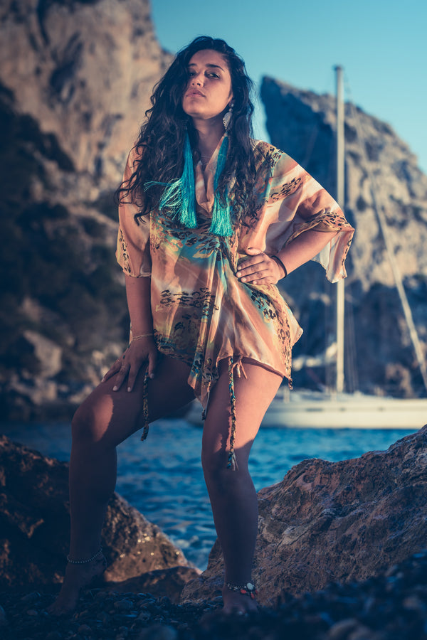 Blending in Nature Transformable Dress- One of a Kind