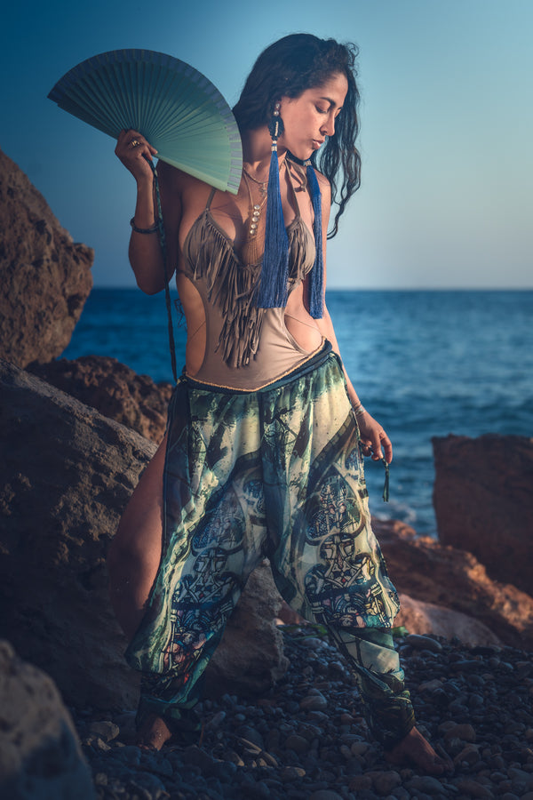 Blending in Nature Transformable Dress - One of A Kind