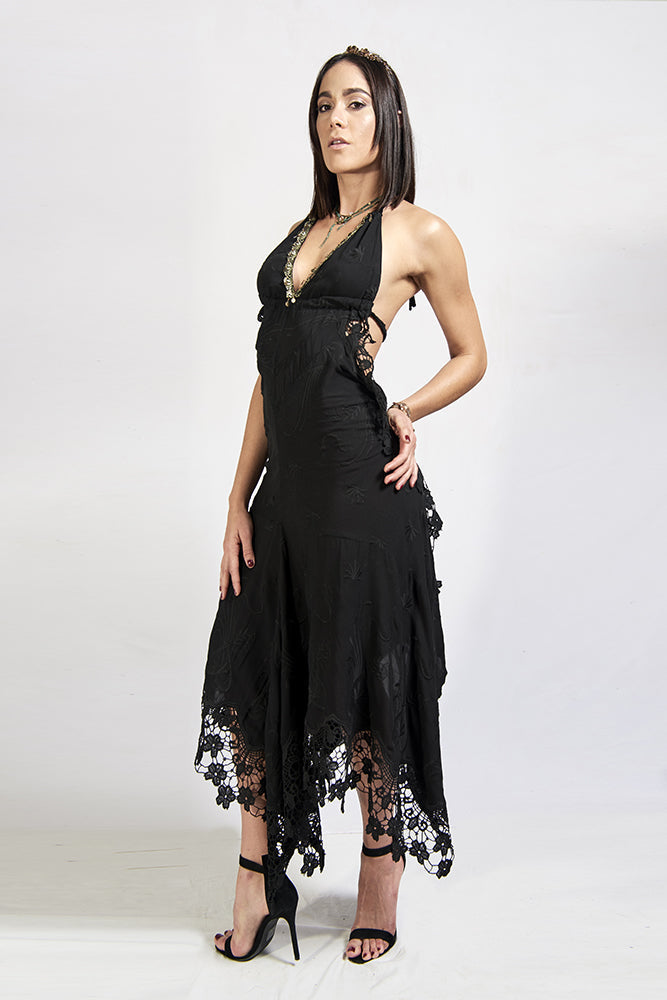 Flamenco Transformable Dress Black Con Amor By Diana Flamenco Transformable Dress Black Con Amor By Diana