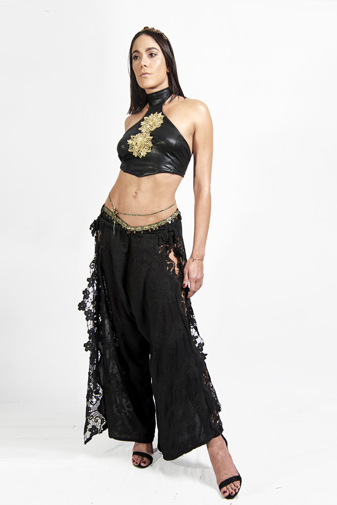 Flamenco Transformable Dress Black