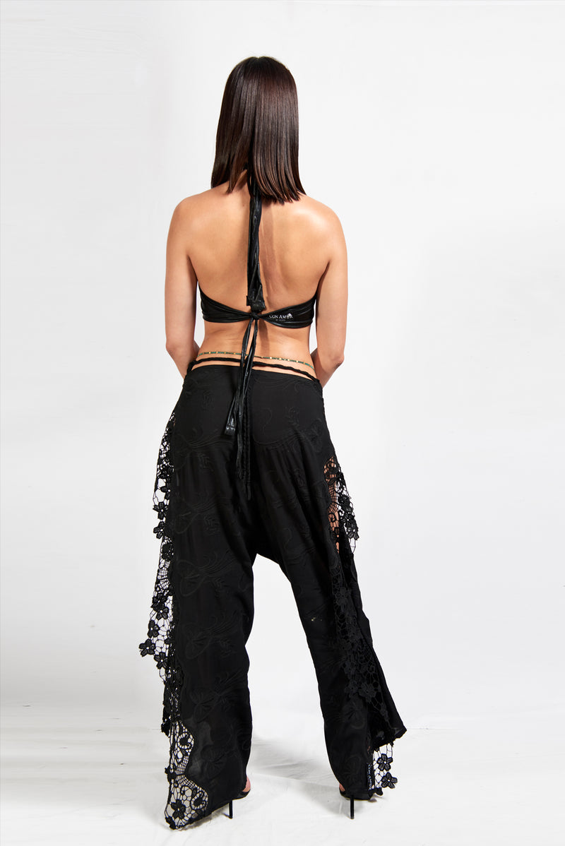 Flamenco Transformable Dress Black