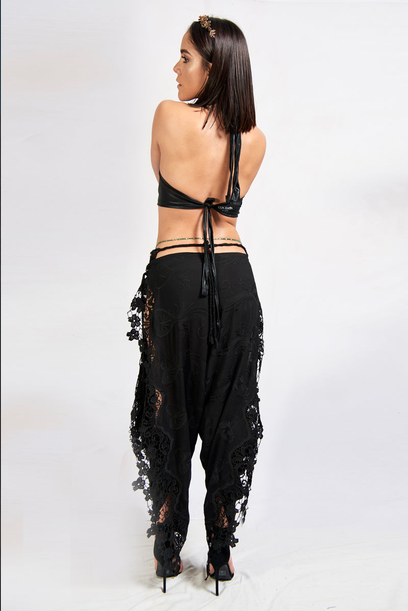 Flamenco Transformable Dress Black