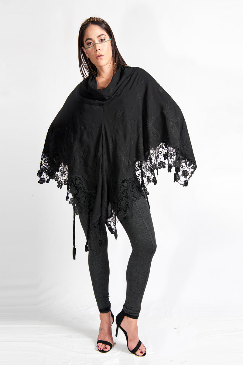 Flamenco Transformable Dress Black